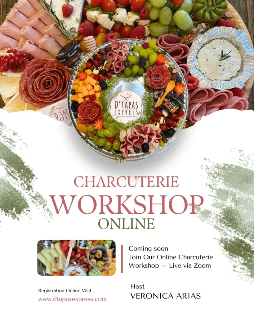 Charcuterie workshop online